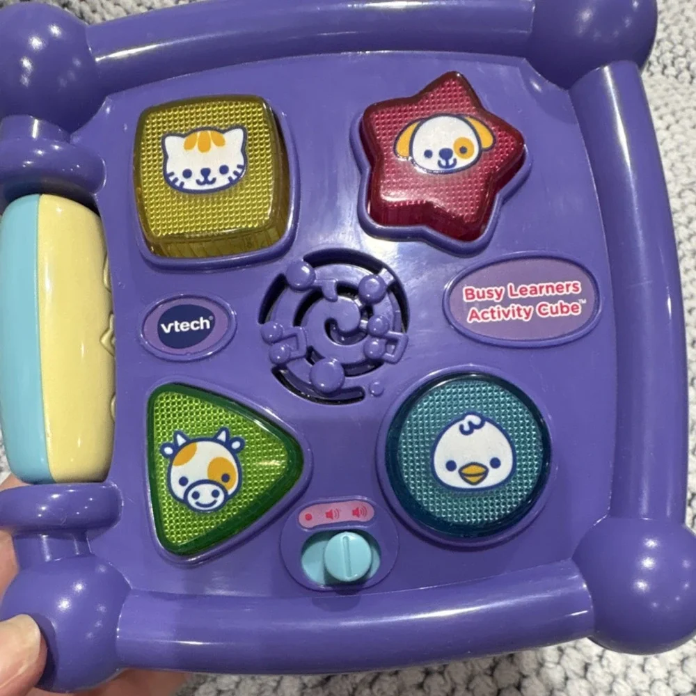VTech Busy Learners Activity Cube Animals Multicolor 6-36 Months UT25421